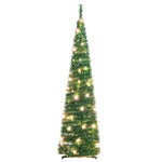 HKH Árvore de Natal Artificial Pop - Up com 50 Luzes LED - Verde