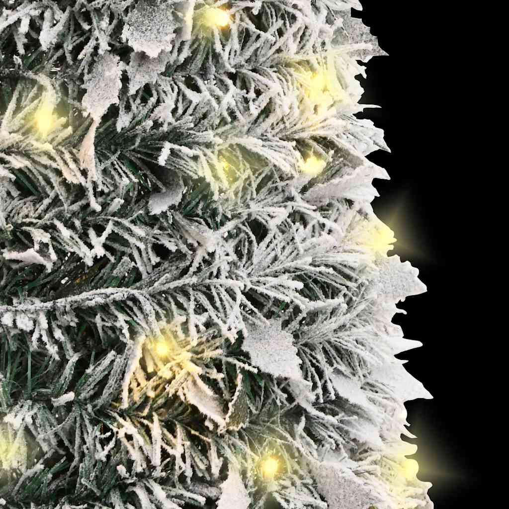 HKH Árvore de Natal Artificial Pop - Up com 50 Luzes LED e Neve