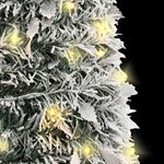 HKH Árvore de Natal Artificial Pop - Up com 50 Luzes LED e Neve