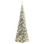 HKH Árvore de Natal Artificial Pop - Up com 50 Luzes LED e Neve