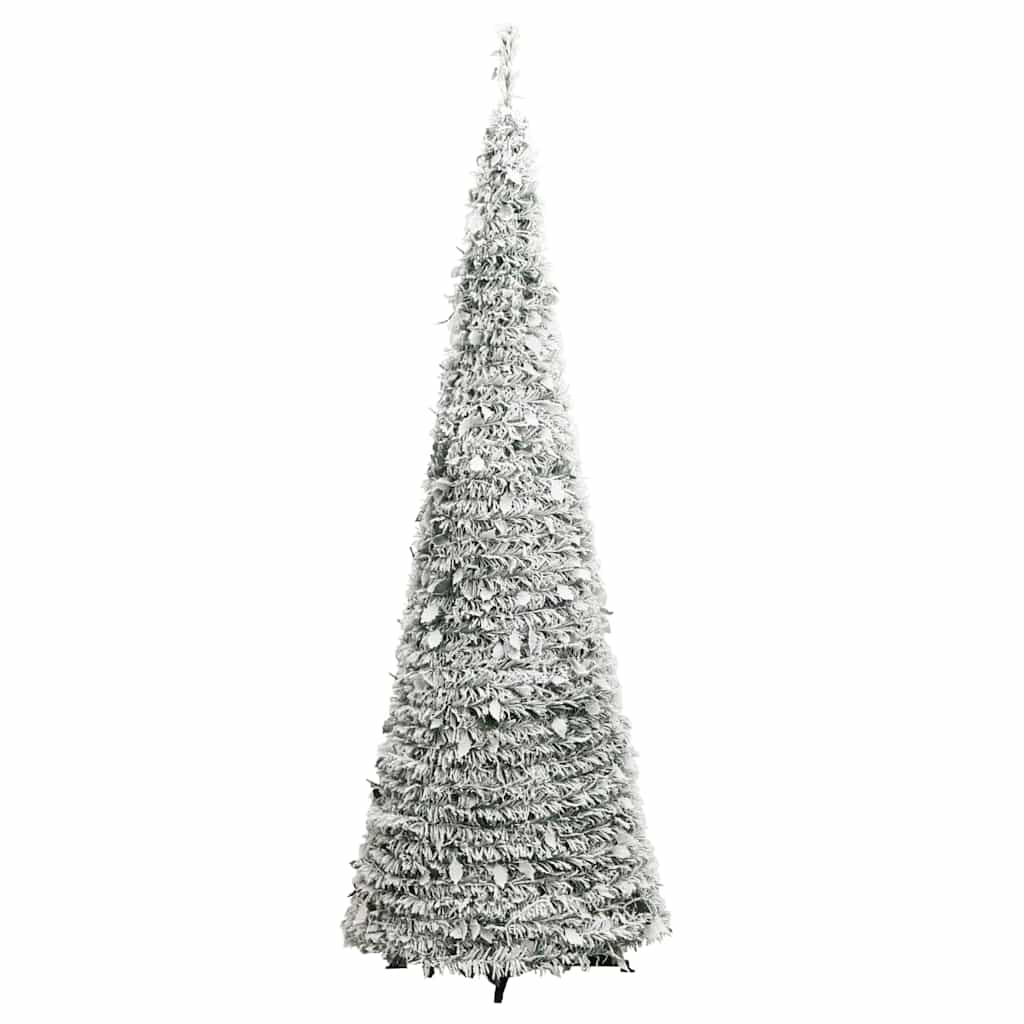 HKH Árvore de Natal Artificial Pop - Up com 50 Luzes LED e Neve