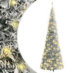 HKH Árvore de Natal Artificial Pop - Up com 100 Luzes LED e Neve