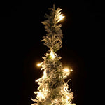 HKH Árvore de Natal Artificial Pop - Up com 100 Luzes LED e Neve