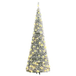HKH Árvore de Natal Artificial Pop - Up com 100 Luzes LED e Neve