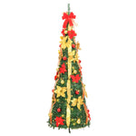 HKH Árvore de Natal Artificial Pop - Up com 50 Luzes LED - Verde