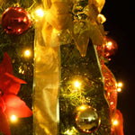 HKH Árvore de Natal Artificial Pop - Up com 100 Luzes LED - Verde