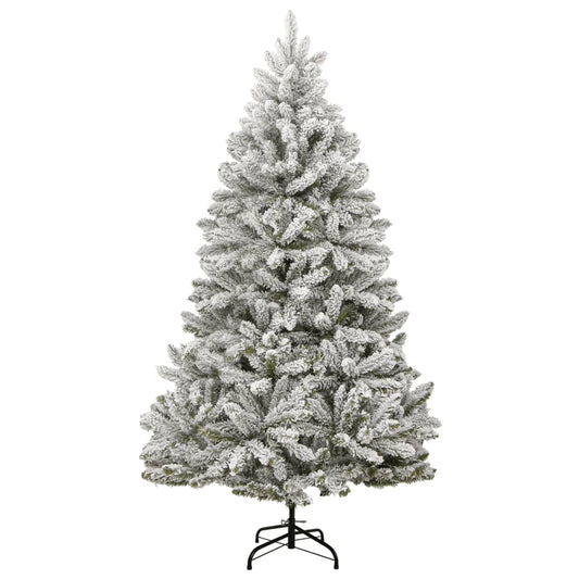HKH Árvore de Natal Artificial Articulada com Flocos de Neve