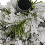 HKH Árvore de Natal Artificial Articulada com Flocos de Neve
