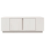 HKH Mesa de Centro Pinho Maciço - Branco