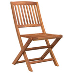HKH Conjunto de Jantar P/ Jardim 5 Pcs Madeira de Acácia Maciça - Marrom