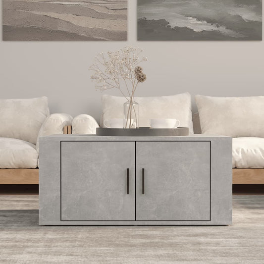 HKH Mesa de Centro en Derivados de Madera y Cemento - Gris