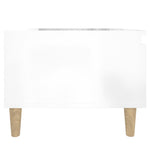 HKH Mesa de Apoio Brilhante em Derivados de Madeira - Branco