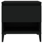 HKH Mesa de Apoio em Derivados de Madeira - Preto