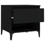 HKH Mesa de Apoio em Derivados de Madeira - Preto