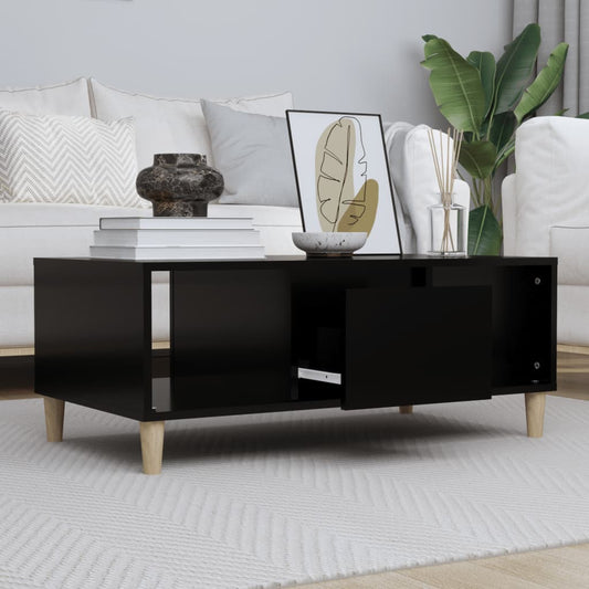 HKH Mesa de centro en derivados de madera - Negro