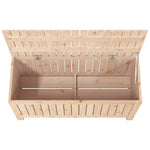HKH Caixa De Arrumação Jardim 108x42, Pinho Maciço - Marrom
