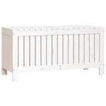 HKH Caixa De Arrumação Jardim 108x42, Pinho Maciço - Branco