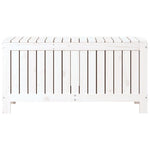 HKH Caixa De Arrumação Jardim 108x42, Pinho Maciço - Branco