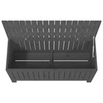 HKH Caixa De Arrumação Jardim 108x42, Pinho Maciço - Cinzento