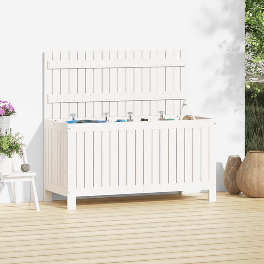 HKH Caixa De Arrumação Jardim Pinho Maciço - Branco