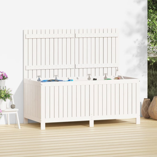 HKH Caixa De Arrumação Jardim Pinho Maciço - Branco