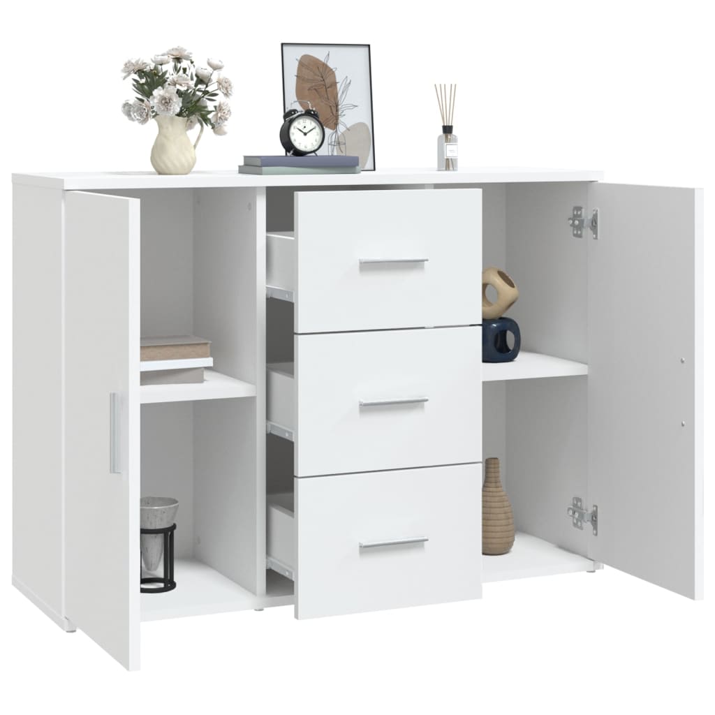 HKH Aparador em derivados de Madeira 91 X 29,5 X 65 Cm - Branco