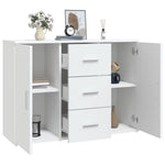 HKH Aparador em derivados de Madeira 91 X 29,5 X 65 Cm - Branco