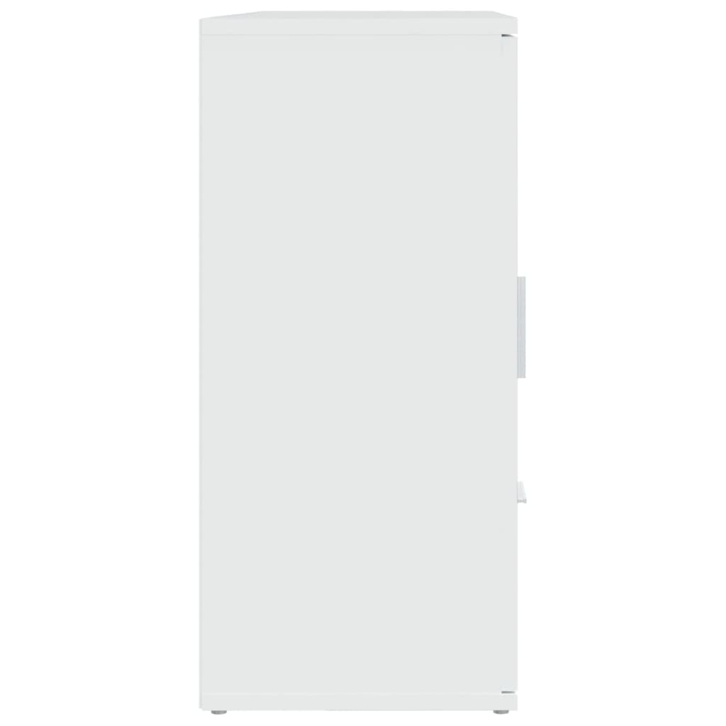 HKH Aparador em derivados de Madeira 91 X 29,5 X 65 Cm - Branco
