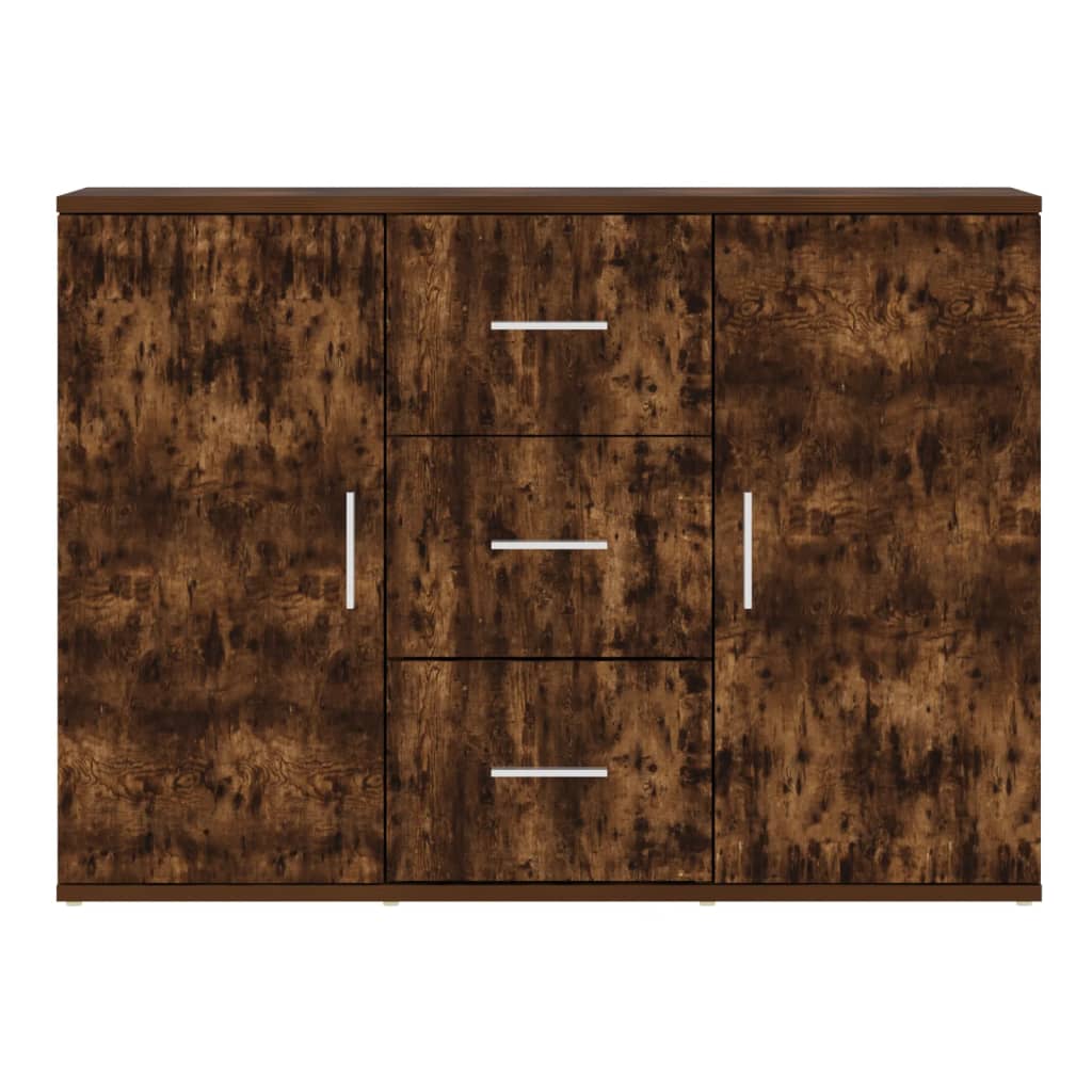 Aparador HKH en derivados de Madera 91 X 29,5 X 65 Cm - Roble Ahumado