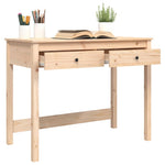 HKH Escritorio con Cajones Madera de Pino de Madera Maciza