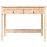 HKH Escritorio con Cajones Madera de Pino de Madera Maciza