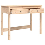 HKH Escritorio con Cajones Madera de Pino de Madera Maciza