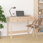 HKH Escritorio con Cajones Madera de Pino de Madera Maciza
