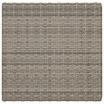 HKH Mesa de Bistrô Dobrável 55x54x71 Cm Vime Pe - Cinzento