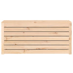 HKH Caixa De Jardim 101x50,5x46,5 Cm Madeira De Pinho Maciça - Marrom