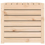 HKH Caixa De Jardim 101x50,5x46,5 Cm Madeira De Pinho Maciça - Marrom