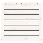 HKH Caixa De Jardim 101x50,5x46,5 Cm Madeira De Pinho Maciça - Branco