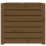 HKH Caixa De Jardim 101x50,5x46,5 Cm Pinho Maciço Castanho-mel - Marrom