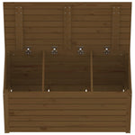 HKH Caixa De Jardim 101x50,5x46,5 Cm Pinho Maciço Castanho-mel - Marrom