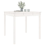 HKH Mesa de Jardim 82,5x82, Madeira de Pinho Maciça - Branco