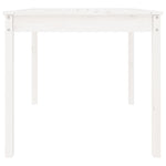 HKH Mesa de Jardim 82,5x82, Madeira de Pinho Maciça - Branco