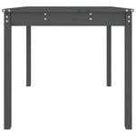 HKH Mesa de Jardim 82,5x82, Madeira de Pinho Maciça - Cinzento