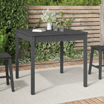 HKH Mesa de Jardim 82,5x82, Madeira de Pinho Maciça - Cinzento