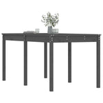 HKH Mesa de Jardim 159,5x82, Madeira de Pinho Maciça - Cinzento