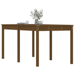 HKH Mesa de Jardim 159,5x82, Pinho Maciço Castanho-mel - Marrom
