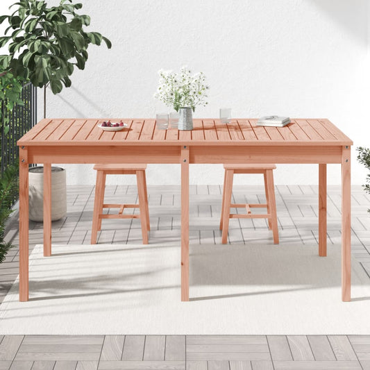 HKH Mesa de Jardim 159,5x82, Madeira de Douglas Maciça - Marrom