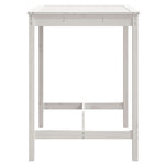 HKH Mesa de Jardim 82,5x82, Madeira de Pinho Maciça - Branco