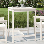 HKH Mesa de Jardim 82,5x82, Madeira de Pinho Maciça - Branco
