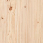HKH Mesa de Jardim 159,5x82, Madeira de Pinho Maciça - Marrom