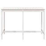 HKH Mesa de Jardim 159,5x82, Madeira de Pinho Maciça - Branco